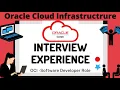 OCI Interview Experience Oracle Cloud Infrastructure Interview Questions OCI Hiring Process