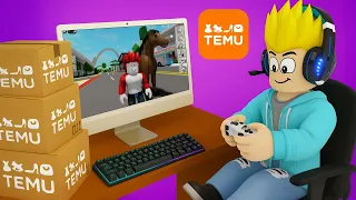 I Ordered Gaming Stuff From TEMU 🏠🏠 Roblox Brookhaven RP