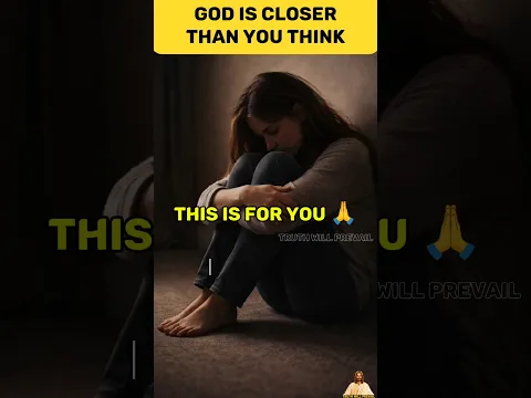 God Is Closer Than You Think 🙏 #shorts #jesus #god