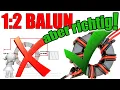 Lagu 1:2 Balun aber richtig ! 1 to 2 Balun but correct ! 1:2 Балун да прав ! 1:2 Balun pero correcto !