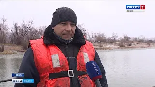 Навигация в Омской области подходит к концу