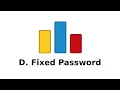 CodeForces D Fixed Password in Arabic
