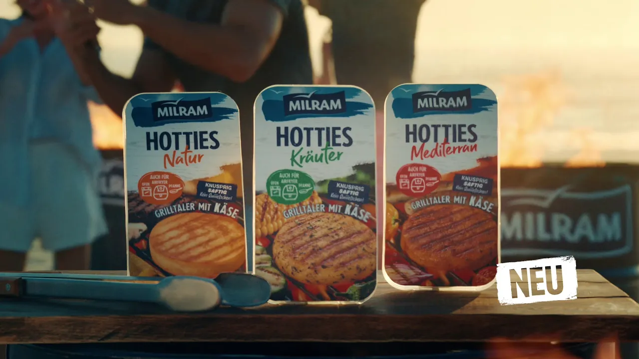 MILRAM — MILRAM Hotties - Neu und heiß (YouTube video ad)