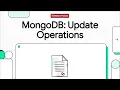 Episode 11 MongoDB CRUD Update Operations DatabasePodcasts