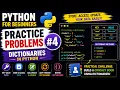 Python Practice Problems Dictionaries in Python