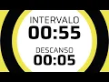 55 second with 05 seconds break No music