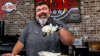 Bite-Through Chicken Thighs (White Sauce Finish)