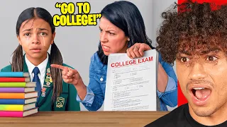 Mom FORCES Daughter To Go To COLLEGE..