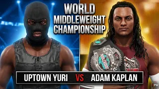 Uptown Yuri Vs Adam Kaplan c NPW World Middleweight Championship
