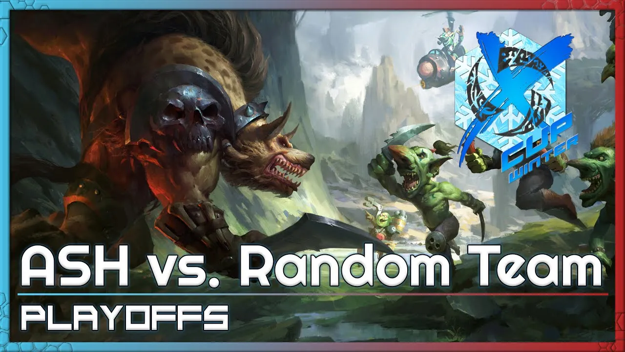 ASH vs. Random Team - X-Cup Winter Playoffs - Heroes of the Storm 2022