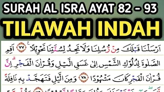 tilawah 7 maqom indah lanjutan surah al isra ayat 82 93