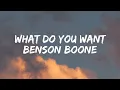 Download Lagu Benson Boone - What do you want [Lyrics]