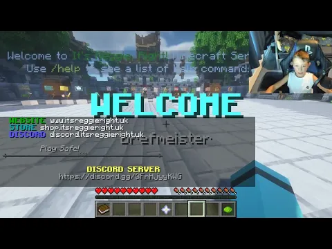 Minecraft server video for It's Reggie, Right!