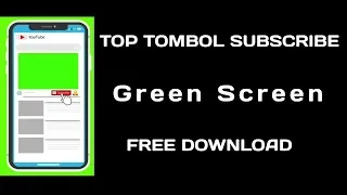 Download Top animasi tombol subscribe green screen free download MP3