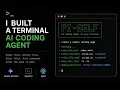 I Built a Terminal AI Coding Agent with Gemini 3 6 Flash OpenTUI React