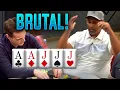 Brutal Poker Hand Full House vs Full House MUST WATCH