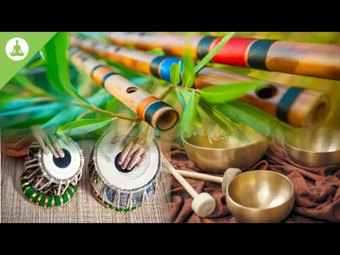 Download MP3 Flute, Tabla and Tibetan Bowl, Pure Positive Vibes, Morning Meditation, Stress Relief