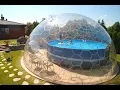 Above Ground Dome Pool Enclosure Aura Dome by VikingDome Pool accessories idea