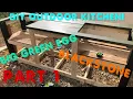 DIY Outdoor Kitchen Custom For Big Green Egg Blackstone Griddle Part 1