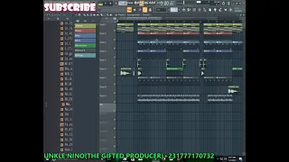 how to make davido jowo instrumental in fl studio with flp by unkle nino