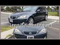 Lexus Hidden Features And Quirks