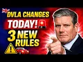 Lagu DVLA Confirms 3 NEW Driving Rules TODAY – UK Drivers BE WARNED!