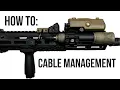 How to Rifle Cable Management Modlite Mod Buttons