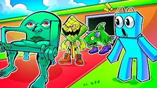 Iniciei Apenas com Brainrots VERDES no Roube um Brainrot
