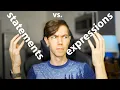 statements vs expressions from a functional programming perspective episode 7