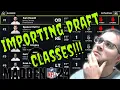 Madden 24 How to Import Draft Classes