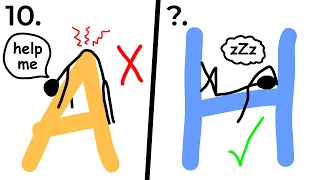 Top Letters to use as a Bed