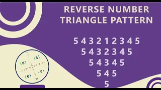 27 Number Pattern without any pre-defined method using while loop in Python