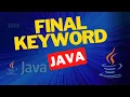 use of final keyword in java java final keyword