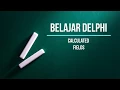 Belajar Delphi Membuat Calculated Fields