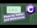 C - Pass by value and pass by reference