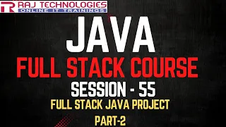 Session - 55 Java Full Stack Developer Course Full Stack Java Project