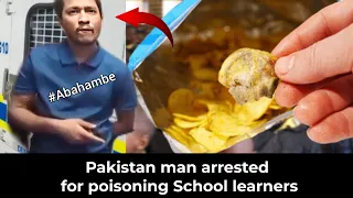 pakistan man arrested after allegedly selling p0isoning food to school kids