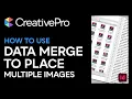 InDesign How-To Use Data Merge to Place Multiple Images Tutorial
