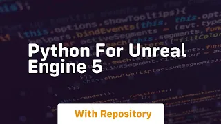 python for unreal engine 5
