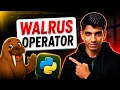 Lecture 31 Walrus Operator in Python Python 3 8 Tutorial for Beginners