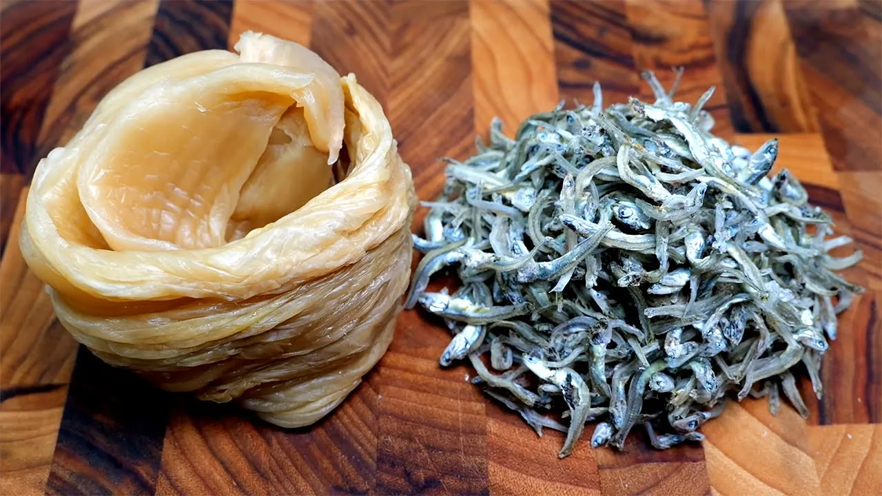 묵은지 멸치볶음