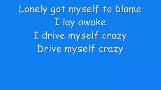 i drive myself crazy nsync with lyrics