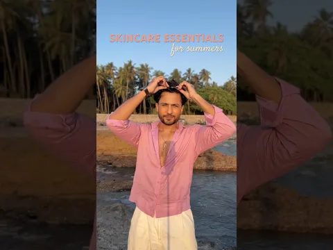 MEN’S SIMPLE SKINCARE FOR SUMMERS 🌸 #mensbeauty #skincare #mensgrooming #mensskincareroutine