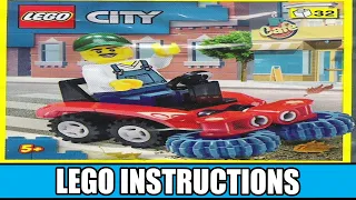 LEGO Instructions | LEGO CIty | 952106 | Sweeper (LEGO Magazine)