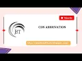 CDN ABBREVIATION