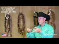 Bit 424 Argentine Smooth Copper Snaffle Mouth Curb Bit