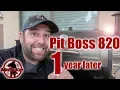 Pit Boss 820 Pellet Smoker Review 1 Year Later