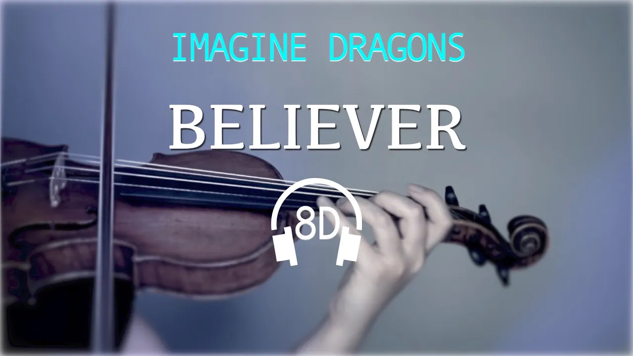 Believer - Imagine Dragons - violin (COVER) in 8D LISTEN WITH 🎧HEADPHONES🎧