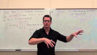 Calculus 3 Lecture 14 7 TRIPLE Integrals Over Regions with CYLINDRICAL or SPHERICAL Coord