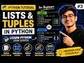 Learn Python from Scratch Lists Tuples in Python